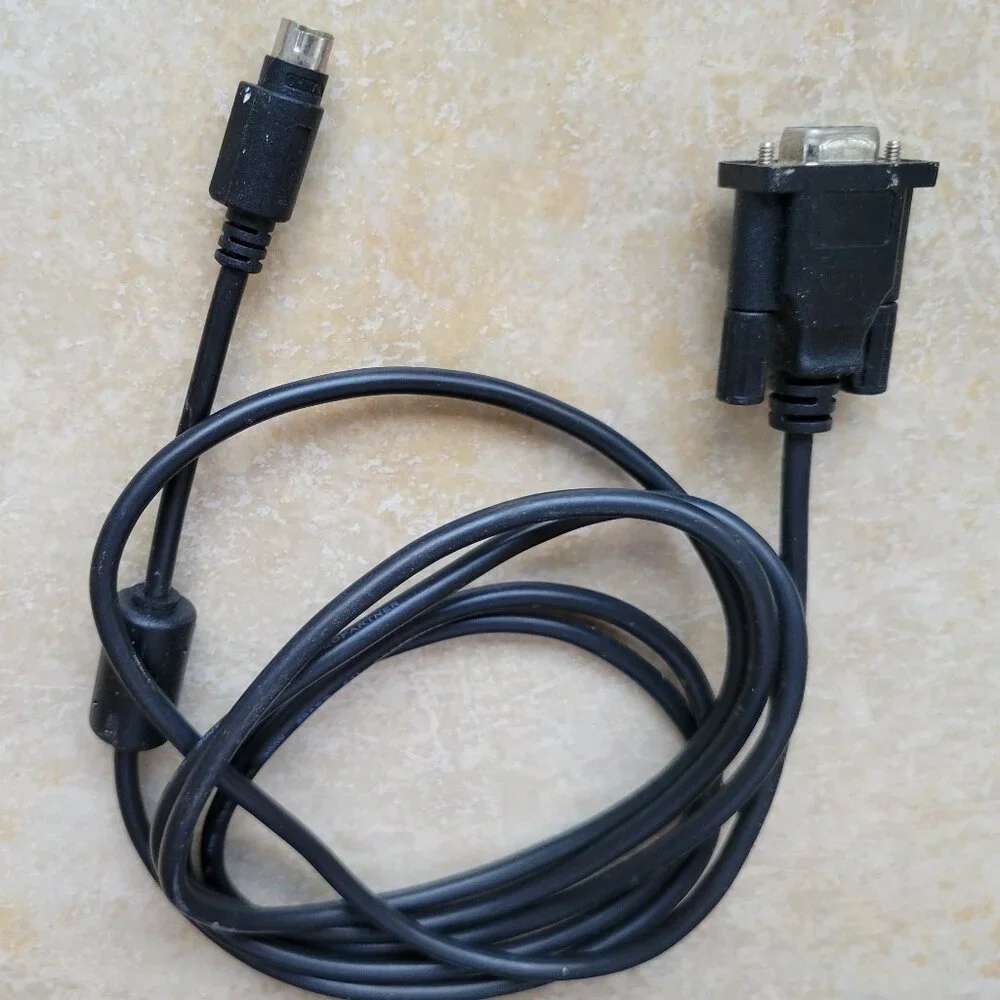 Serial DB9 to DIN 6 Pin Cable